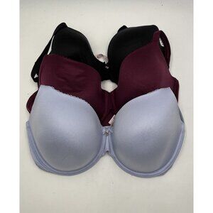 Lot Of 3 - Victoria's Secret Women's Bra 38DDD Body By Victoria Perfect Coverage